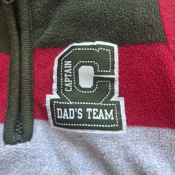 3 For $20 • Dad’s team Captain Fleece One Piece, 6M - Picture 3 of 7